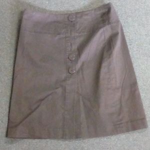Dark brown skirt